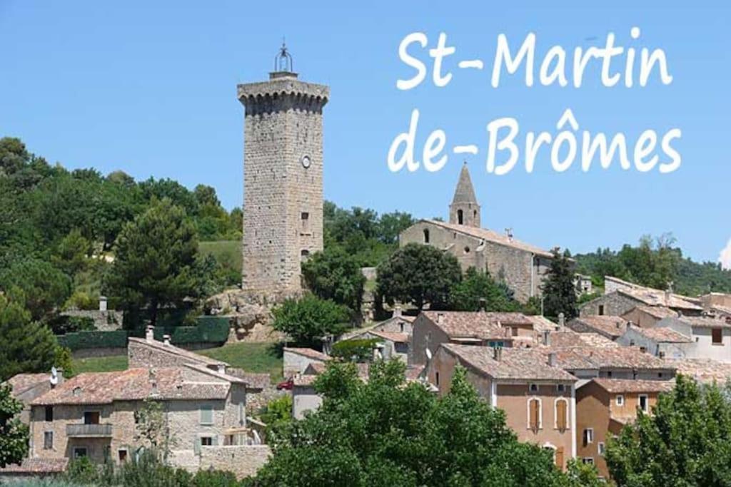 Mazet 55 Gorges Du Verdon Saint-Martin-de-Bromes Exterior photo